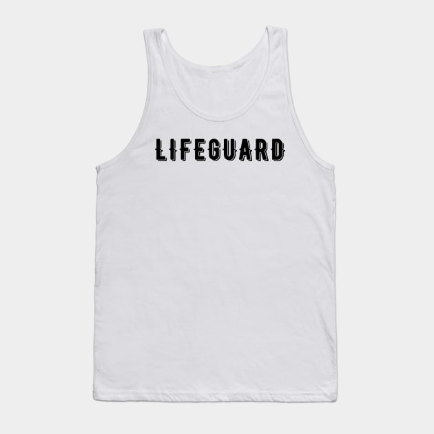 Lifeguard Tank Top by Haministic Harmony